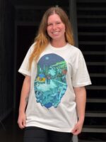 Camiseta Guardião do Céu Boreal - Imagem 4